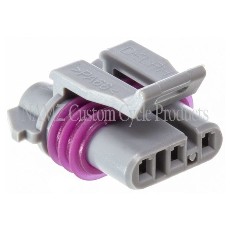 NAMZ — NAMZ 1998+ V-Twin OEM MAP Sensor Connector w/Terminals & Secondary Lock (HD 72230-98)