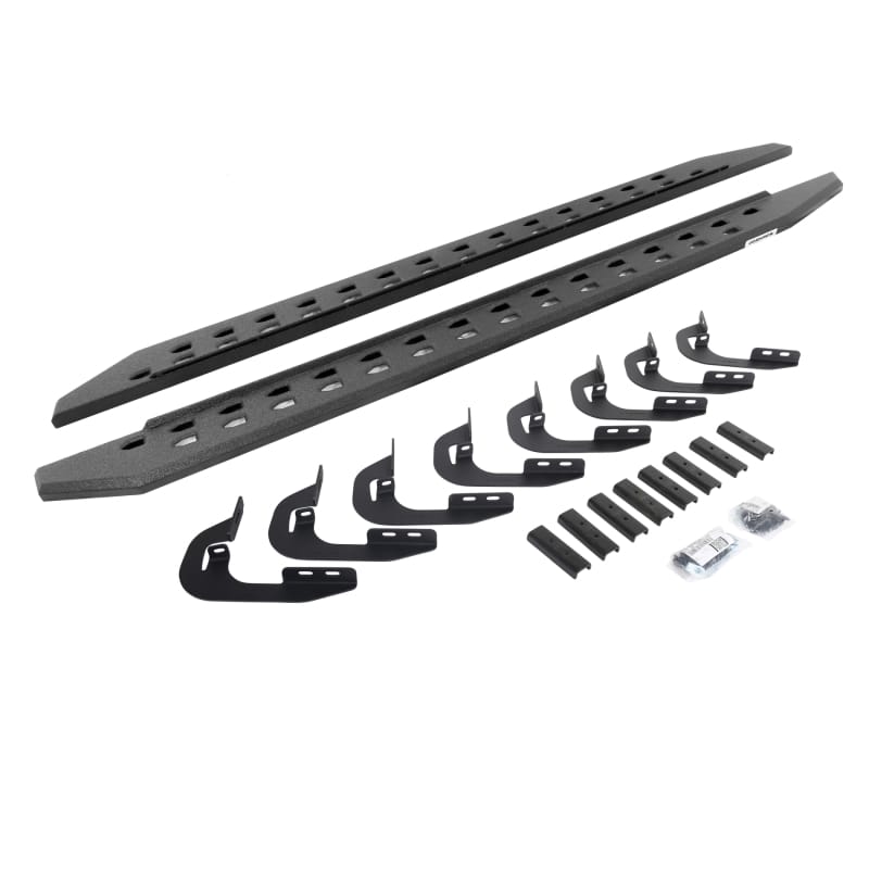 Go Rhino — RB20 Slim Line Running Boards with Mounting Bracket Kit