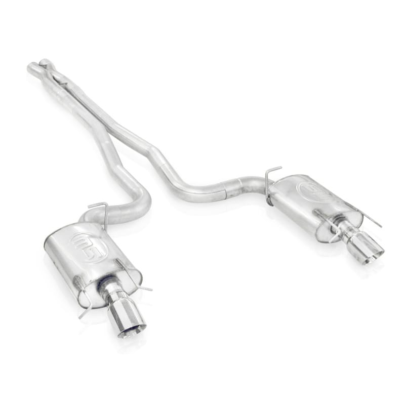 Stainless Works — Stainless Works Catback Dual Turbo Chambered Mufflers Performance Connect