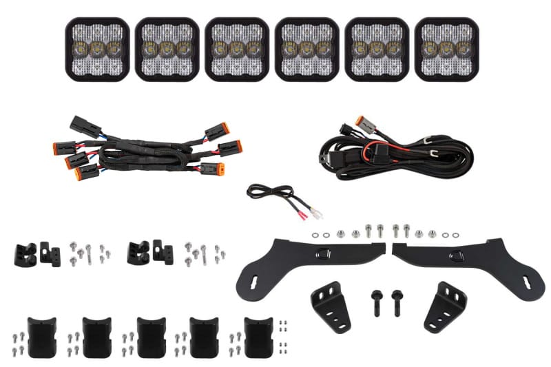 Diode Dynamics — Pod light featuring advanced TIR optics for high efficiency and focus.
Bolt-on fitment on 2017-2020 Ford Raptor.