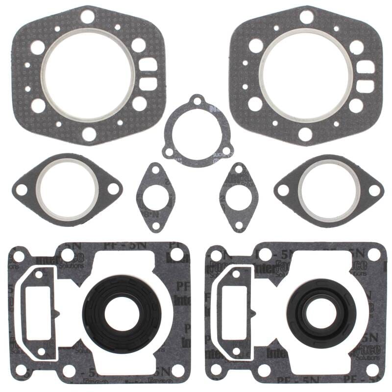 Vertex Pistons — Vertex Gaskets 1977 Arctic Cat El Tigre Cross Country Complete Gasket Kit w/ Oil Seals