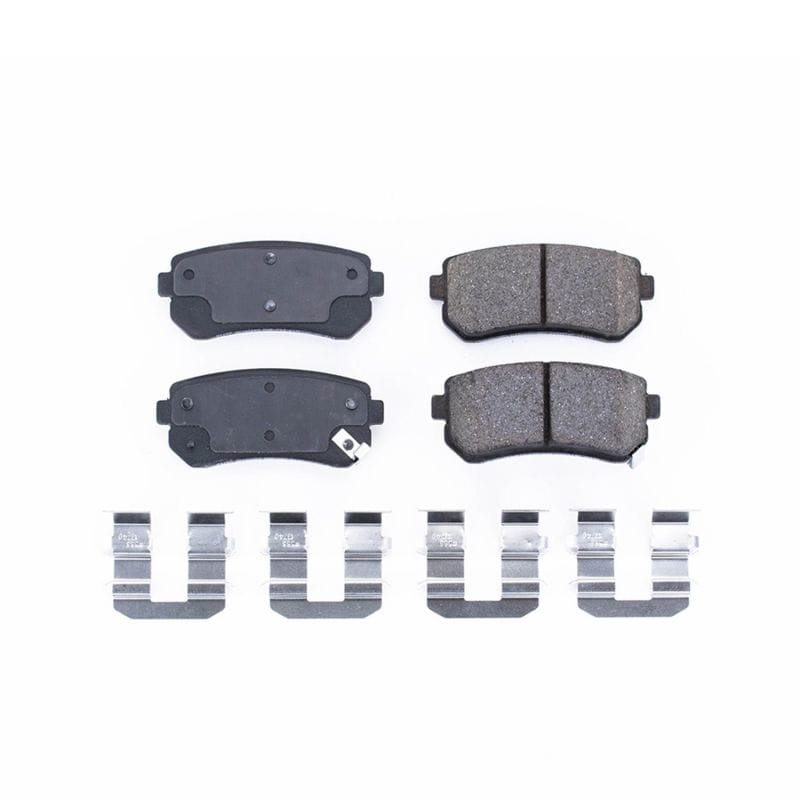 PowerStop — PowerStop - Z17 Low-Dust Ceramic Brake Pads with Hardware