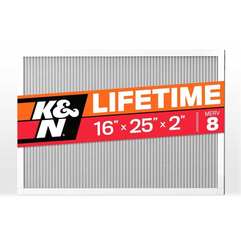 K&N Engineering — HVAC Filter; 16 x 25 x 2, MERV 8