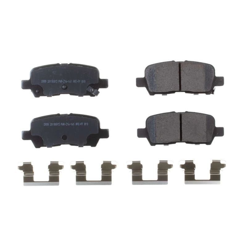 PowerStop — PowerStop - Z17 Low-Dust Ceramic Brake Pads with Hardware