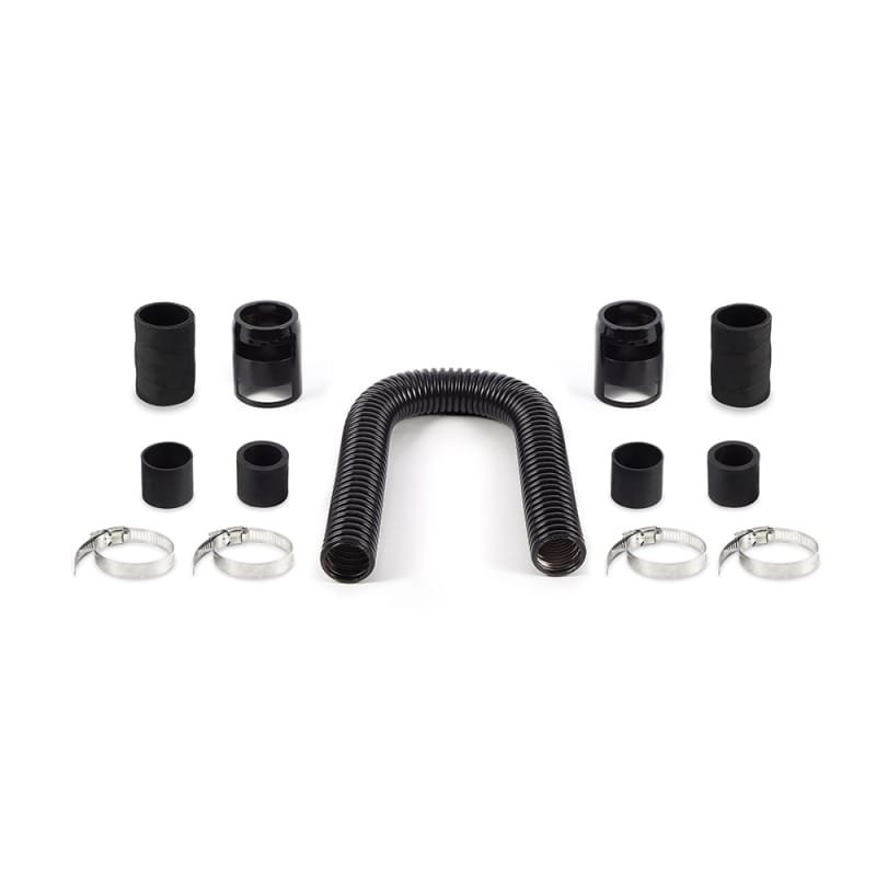 Mishimoto — Universal Flexible Stainless Steel Radiator Hose Kit, Black, 24in