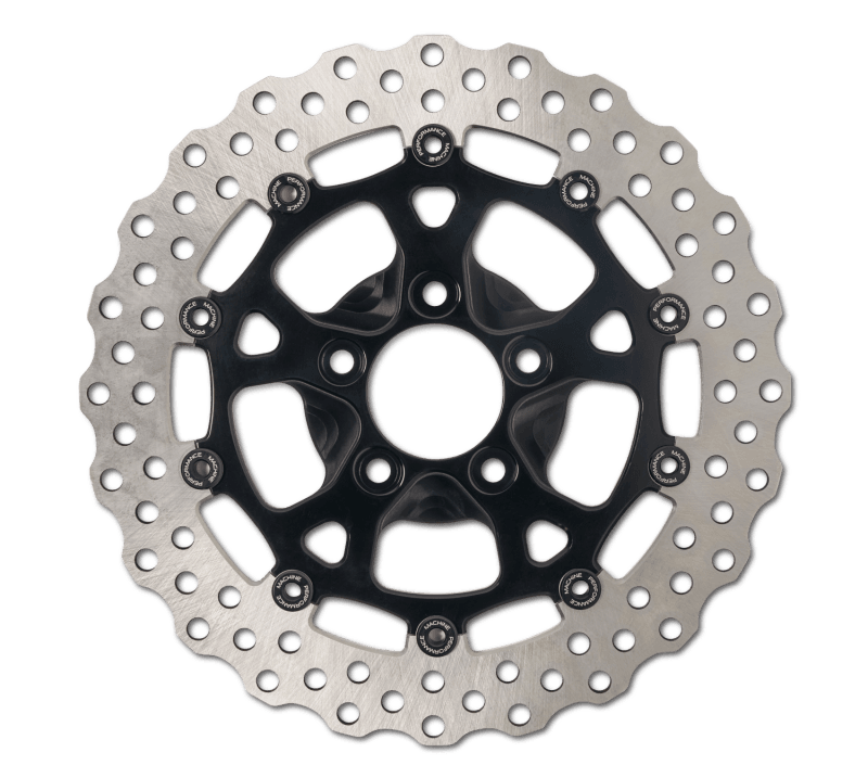 Performance Machine — Performance Machine Disc Carr Dominator 320Mm X .20 Ff No O/S Front Black Ano
