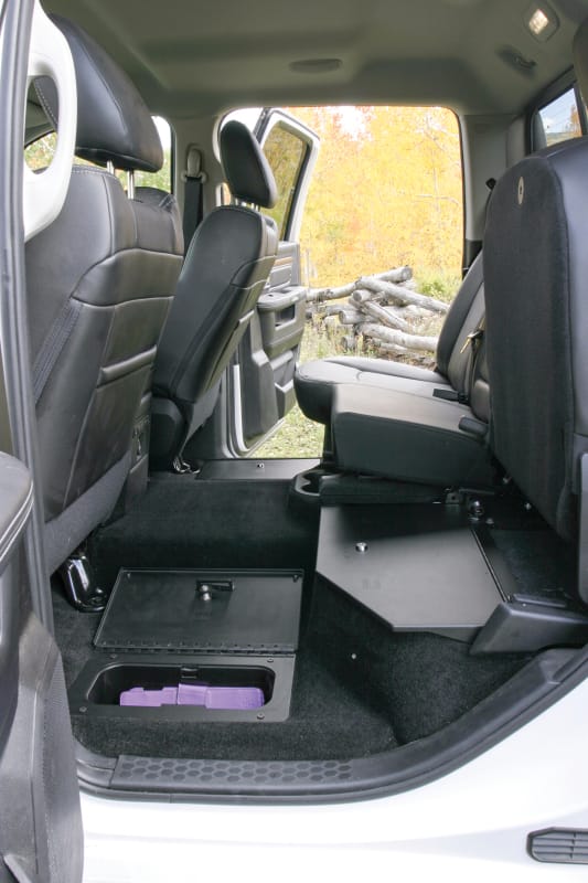 Tuffy Products — Tuffy Ram Trucks Crew Cab Infloor Lid W/ Keyed Lock
Locking Lid