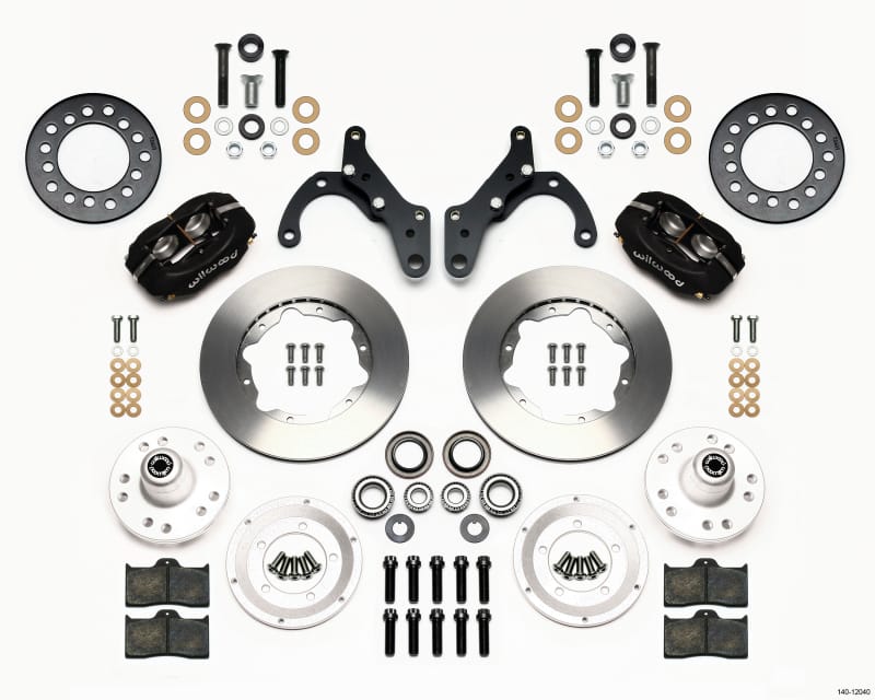Wilwood — KIT,FRONT,IMPALA DRUM 69-70/DISC 68-70/ VETTE 69-82,FDLI,11.00 BLACK POWDER COAT