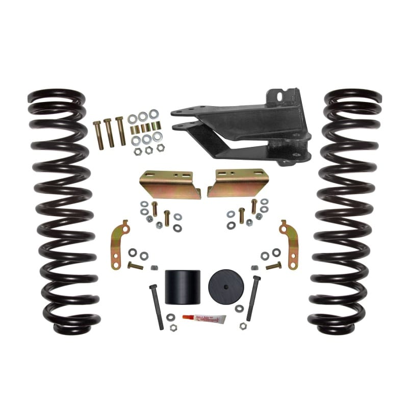 Skyjacker — 2.5 in. Front Component Box With Front Coil Springs and Track Bar Bracket.