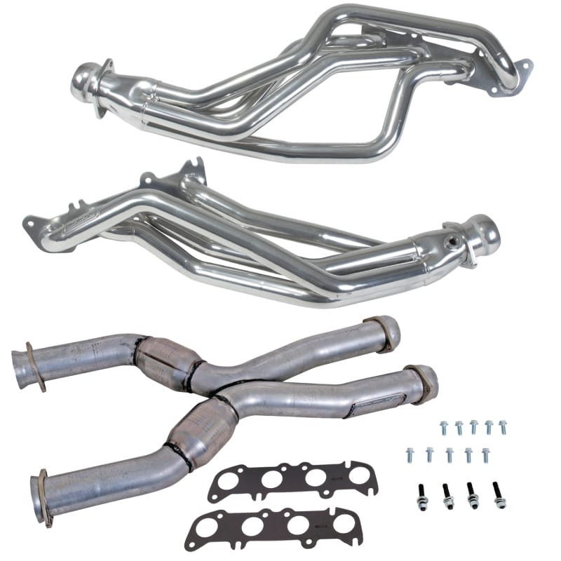 BBK — BBK 86-04 Ford Mustang Coyote Swap 1-3/4in Headers w/High Flow Catted X-Pipe (Silver Ceramic)
Exhaust Header
Exhaust Kit