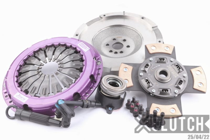 XCLUTCH — Clutch Kit Inc Chromoly Flywheel + HRB; Stage 2  Sprung Ceramic Clutch Disc
