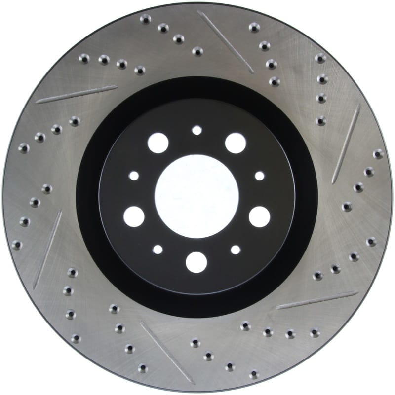Stoptech — StopTech Sport Drilled & Slotted Brake Rotor; Front Left
StopTech Sport Drilled/Slotted Brake Rotor; Front Left
StopTech Sport Drilled/Slotted Disc