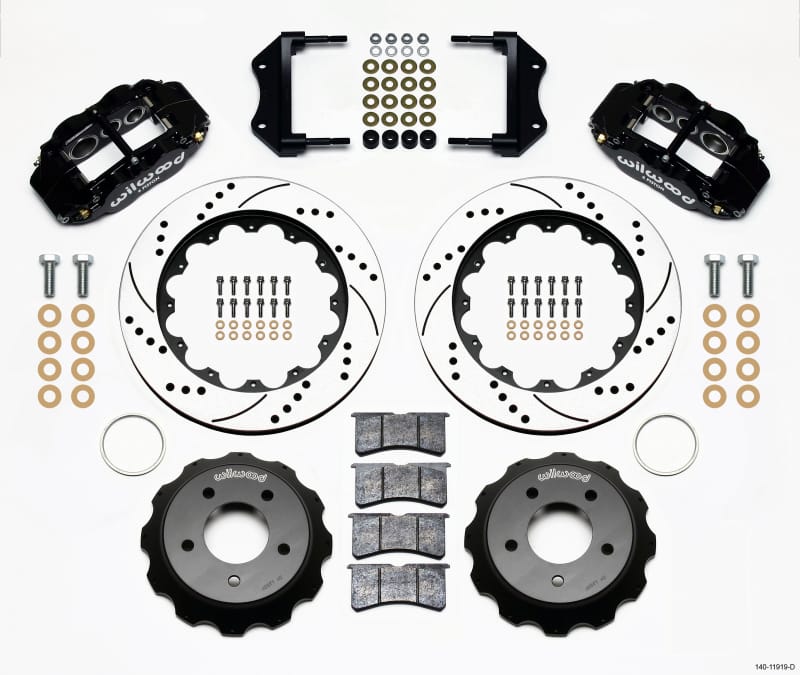 Wilwood — KIT,FRONT,VETTE,85-87,FNSL6R,14.00x1.10 DRILLED