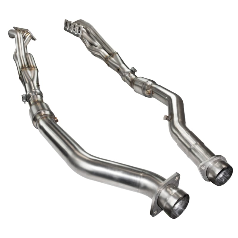 Kooks Headers — Kooks 2012+ WK2 Jeep/ Durango 6.4L 1-7/8in x 3in SS Long Tube Headers - Cat SS Conn Pipe
1-7/8in. Headers/Con
1-7/8" Headers/Conn.