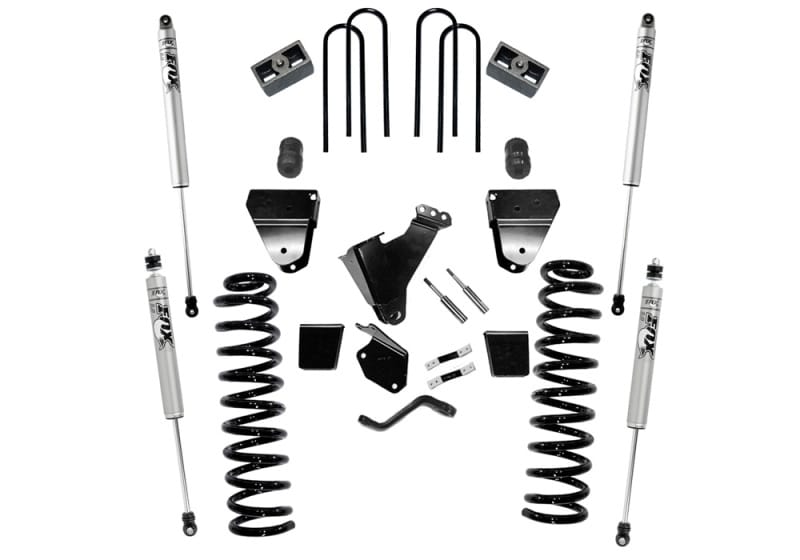 Superlift — 6" Lift Kit w/ FOX Shocks - 05-07 F250/350 4WD Dsl w/o 4Link Arms w/o RadiusArms
6in. Lift Kit w/FOX Shocks-05-07 F250/350 4WD Dsl w/o 4Link Arms w/o RadiusArms