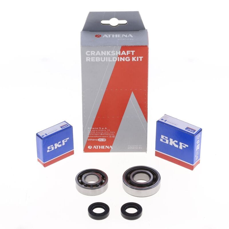 Athena — Athena 88-96 Honda SA Vision I/II Serie 50cc Crankshaft Bearing & Oil Seal Rebuilding Kit
