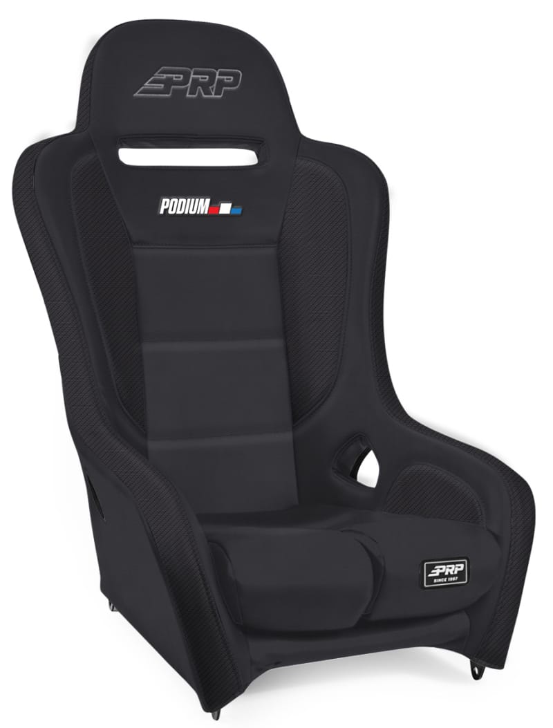 PRP Seats — PRP Podium Elite Suspension Seat- Black Vinyl - Black