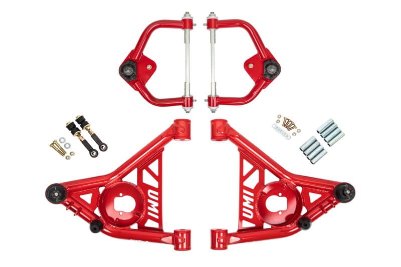 UMI Performance — 265153 - 1970-1981 GM F-Body Tubular Upper & Lower A-arm Kit
