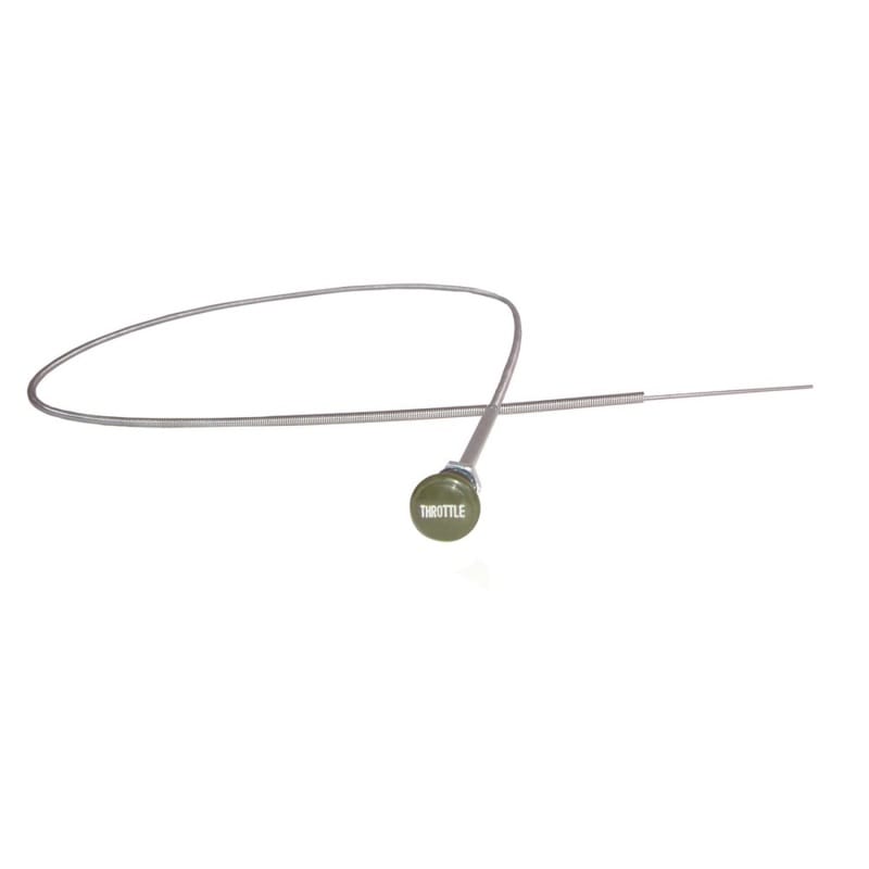OMIX — Omix Hand Throttle Cable Olive Knob 41-71 Willys & Jp
