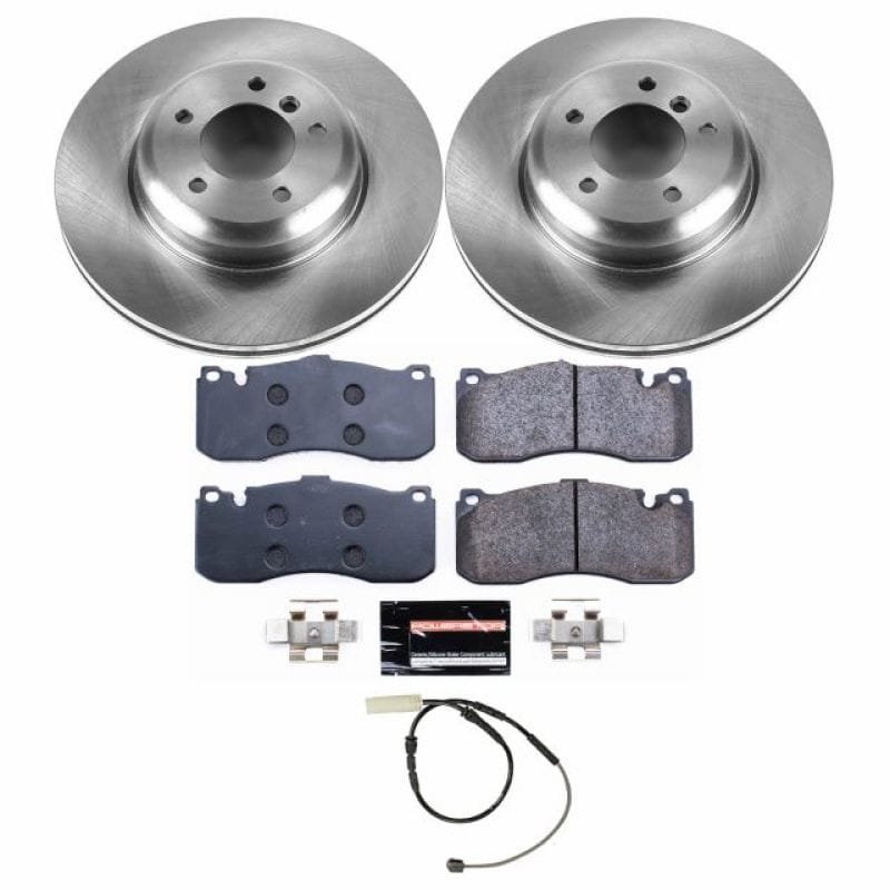PowerStop — Track Day Spec High-Performance Brake Pad and Rotor Kit