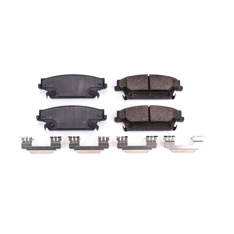 PowerStop — PowerStop - Z17 Low-Dust Ceramic Brake Pads with Hardware
