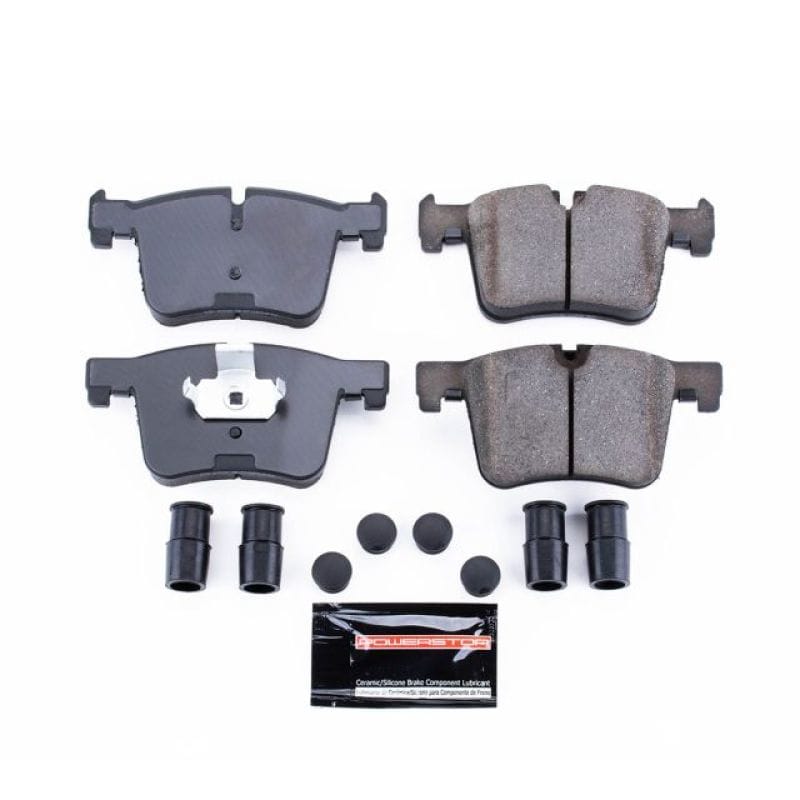 PowerStop — PowerStop - Z23 Daily Driver Carbon-Fiber Ceramic Brake Pads with Hardware Kit