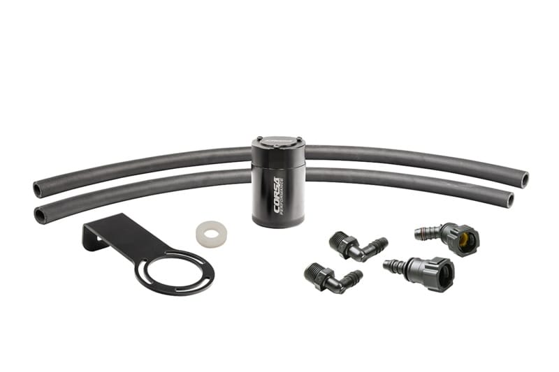 CORSA Performance — Corsa 2016-2023 Chevrolet Camaro SS Coupe 6.2L V8 (RWD) Aluminum Oil Catch Can w/Mounting Bracke
Accessory