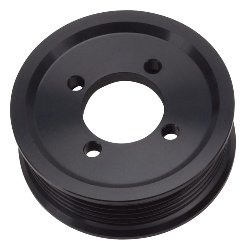 Edelbrock — 3.25" 6-Rib E-Force S/C Pulley in Black Finish for Stage 3 - Pro Tuner System
E-Force Supercharger Pulley