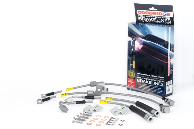 Goodridge — G-STOP SS Braided Brake Line Kit