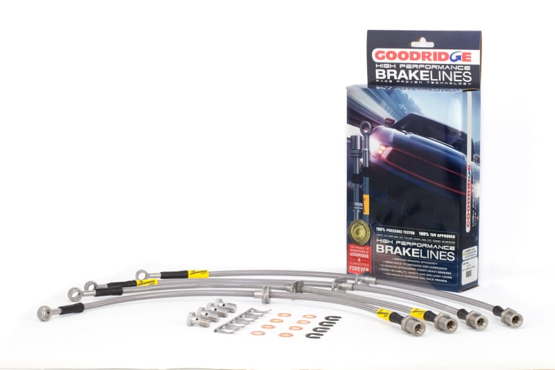 Goodridge — G-STOP SS Braided Brake Line Kit