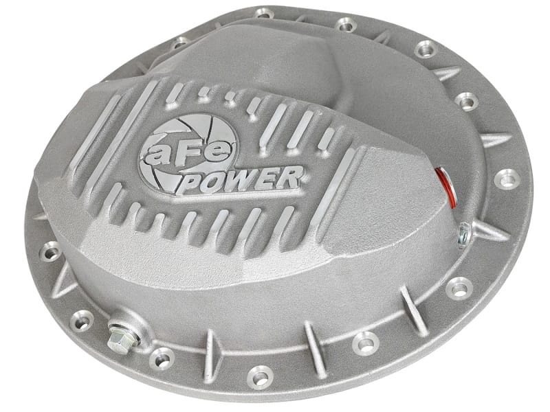 aFe — Street Series Front Differential Cover Raw w/ Machined Fins