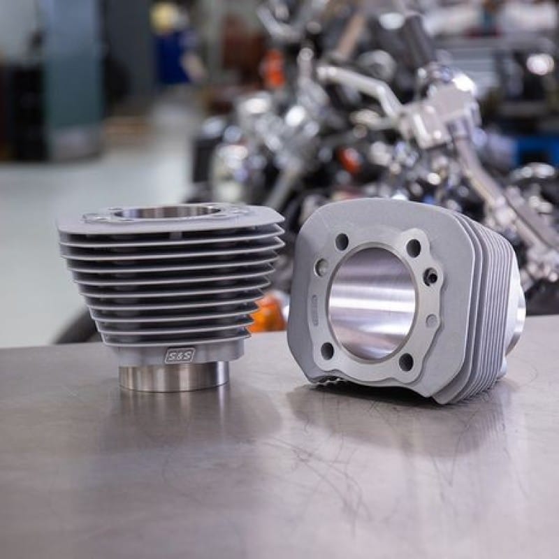 S&S Cycle — S&S Cycle 86-19 Sportstet Models 3-1/2in Bore Cylinders - Silver
