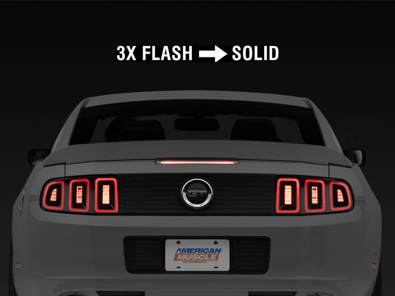 Raxiom — Raxiom 10-14 Ford Mustang Formula LED Third Brake Light- Light Smoked
Light
