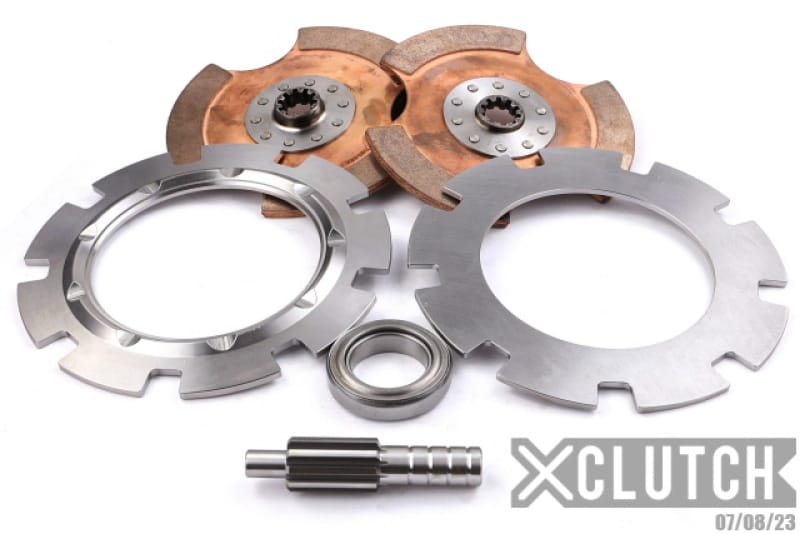 XCLUTCH — Clutch Kit Service Pack; 8" Twin Solid Ceramic Clutch Discs