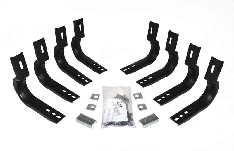 Go Rhino — 6" OE Xtreme Wheel-to-Wheel Side Steps - Diesel - BRACKET KIT ONLY