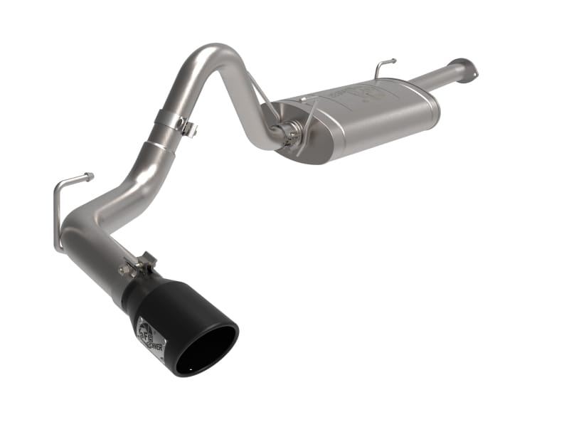 aFe — Apollo GT Series 2-1/2 IN to 3 IN 409 SS Cat-Back Exhaust System w/ Black Tip