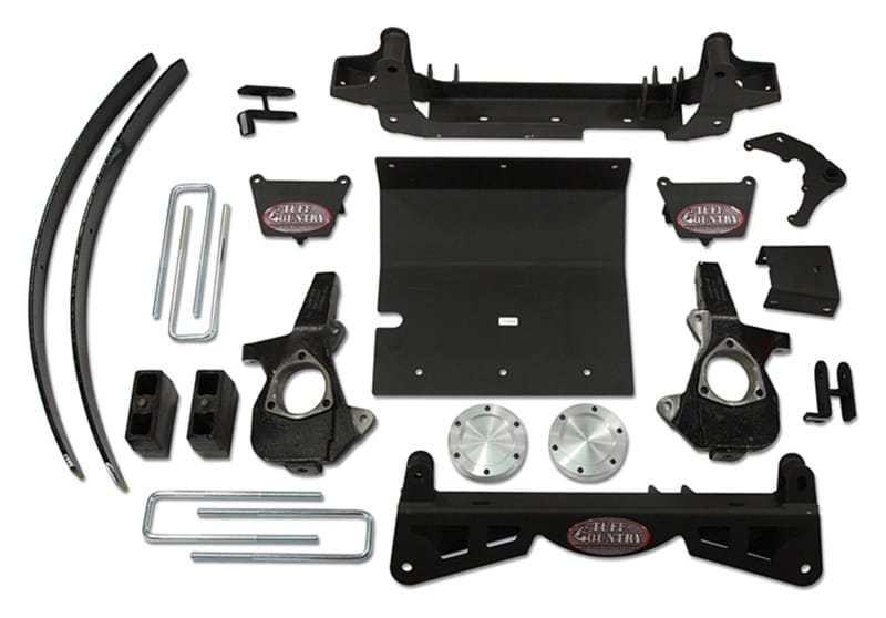 Tuff Country — 2006 Chevy Silverado 1500 4x4-4in. Lift Kit (w/3-piece sub frame) by (w/o factor