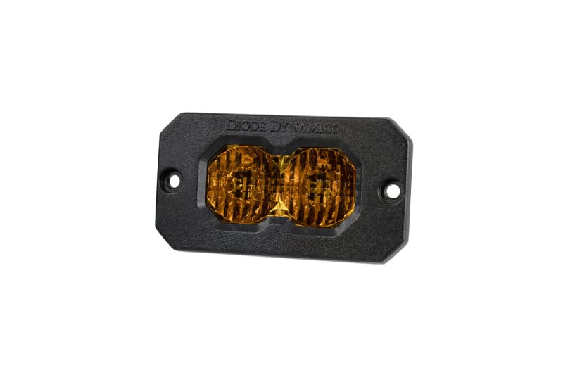 Diode Dynamics — Diode Dynamics C2 2.0 Max Yellow Combo/Driving Flush ABL (Single)