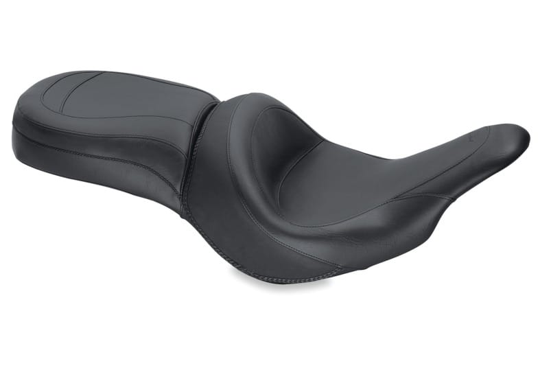 Mustang Motorcycle — Mustang 11-19 Kawasaki Vulcan 1700 Vaquero Standard Touring 1PC Seat - Black