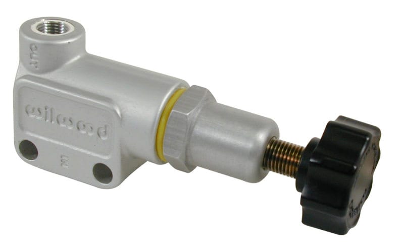 Wilwood — VALVE,PROPORTIONING,COMPACT-ASSEMBLY KNOB TYPE,3/8-24IF,IN&OUT