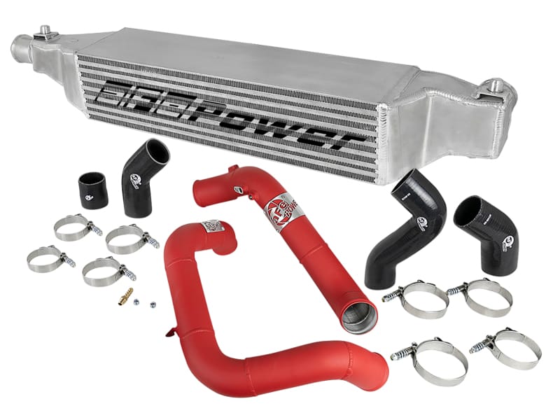 aFe — BladeRunner GT Series Intercooler Kit w/ Tubes Red