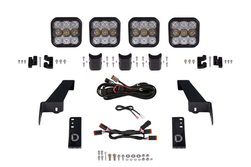 Diode Dynamics — Pod light featuring advanced TIR optics for high efficiency and focus.