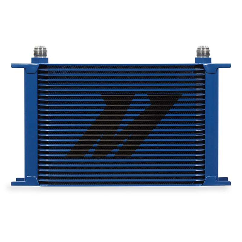 Mishimoto — Universal Oil Cooler, 25-Row, Blue