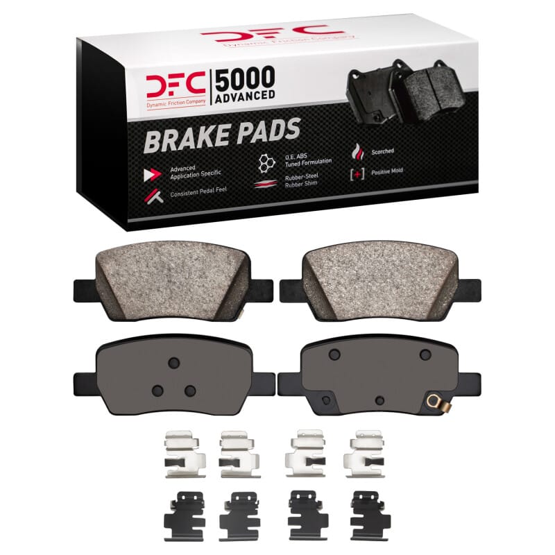 DFC — DFC 5000 Advanced Brake Pads - Ceramic and Hardware Kit