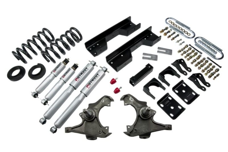 Belltech — Front And Rear Complete Kit W/ Street Performance Shocks
LOWERING KIT W/ STREET PERFORMANCE SHOCKS - 722SP