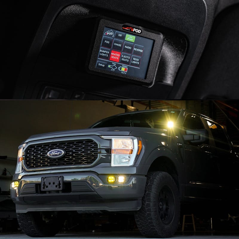 SPOD — Spod Ford 2021-On F-150 Touchscreen BantamX Vehicle Kit
Touchscreen BantamX