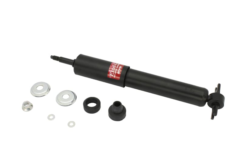 KYB — Ride Comfort may be important, but restoring a vehicles Ride Control, stability, stopping, lane change responsiveness and handling is critical. KYB Excel-G Shocks and Struts are designed for the most important performance purpose: Restoring the vehicles original capabilities. KYB is a world leading supplier of shocks and struts to new vehicle manufacturers and the Excel-G is made on the very same KYB OE assembly lines, uses the same OE quality components and is calibrated to restore original, de
Gas Shock