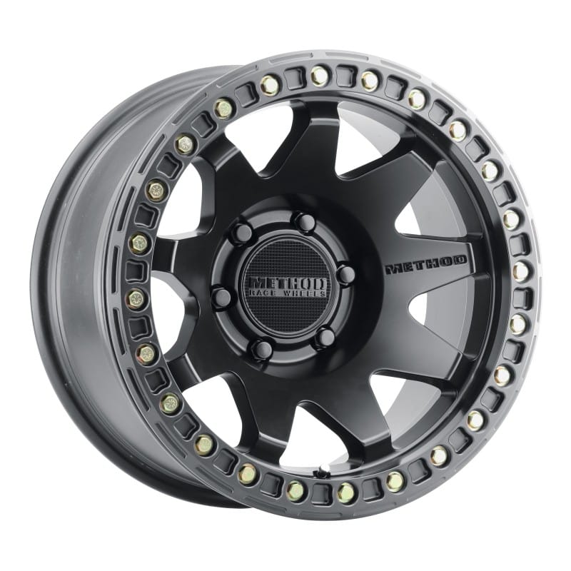 Method Wheels — Method MR108 17x9 -44mm Offset 6x5.5 106.25mm CB Matte Black w/BH-H24125-38 Wheel