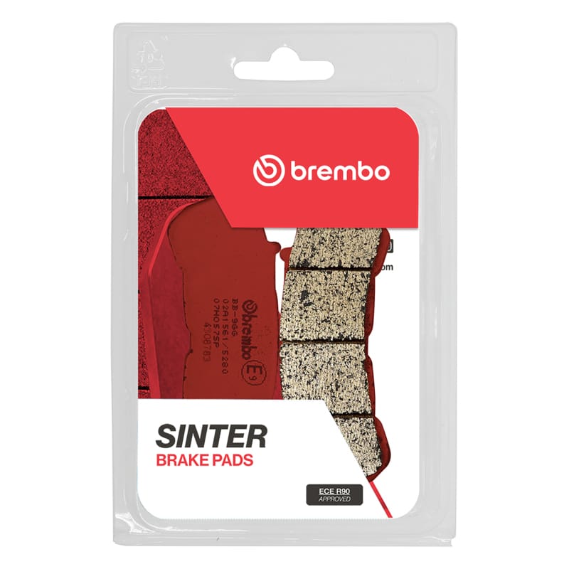 Brembo OE Powersports — Brembo OE 06-11 Honda CBF ABS 1000cc Brake Pad - Rear