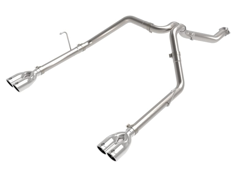 aFe — Vulcan Series 3 IN to 2-1/2 IN Stainless Steel Cat-Back Exhaust System Polishe